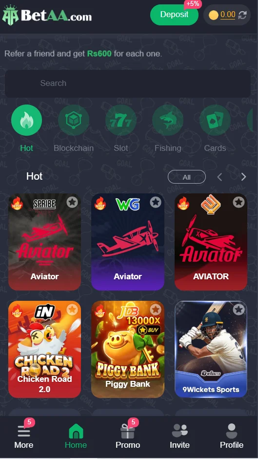 BetQQ Game Home