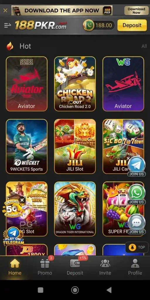  188Pkr Game  